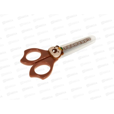 Ножницы дет. MAZARI M-1290 125мм Капибара., *24/288 Ножницы дет. MAZARI M-1290 125мм Капибара., *24/288