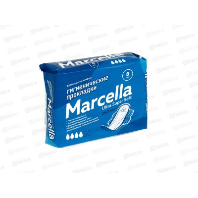 MC Was Ультратонкие гигиенические прокладки Marcella More Choice Siper 8шт MC Was Ультратонкие гигиенические прокладки Marcella More Choice Siper 8шт
