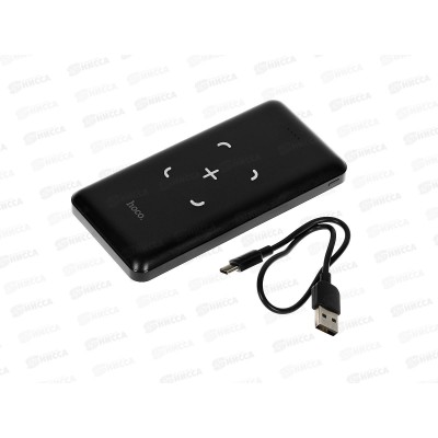 Зарядное устройство (Пауэрбанк)  1USB 2.0A 10000mAh J50 Black