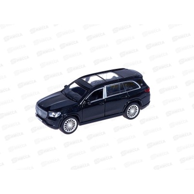 Машина "ТЕХНОПАРК" металл Mercedes-benz gls maybach 12см, черный 12-ВК