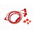 Наушники вакуумные AUX разъём с МК 1.1м, More choice G24 красный *31