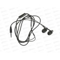 Наушники вакуумные AUX разъём с МК 1.1м, More Choice G38 Grey