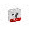 Наушники вкладыши AUX разъем с МК длина 1.2м Hoco M64 Black