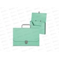 Портфель пл. EK  б/отд. Matt Powder оливковый, 55099*10/40