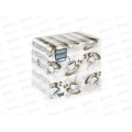 Салфетки 1слойные 100 листов 24*24 Bouguet Elegant Кофе, 57373 *16