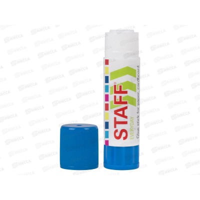 Клей карандаш STAFF 15г 221132 *24 Клей карандаш STAFF 15г 221132 *24