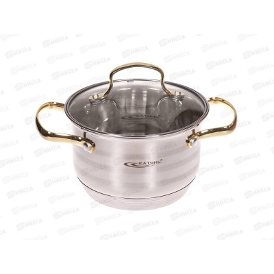 Кастрюля 1,8л (Элис Голд) КТ22-D-16 Кастрюля 1,8л (Элис Голд) КТ22-D-16