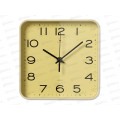Часы "21 Век" 1918-008 квадр. Рубин d-19*19см желтый. Классика Часы "21 Век" 1918-008 квадр. Рубин d-19*19см желтый. Классика