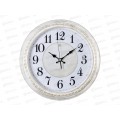 Часы настенные &quot21 Век&quot 2950-107 Классика белый с золотом,круг D-28.5 Рубин