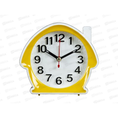 Будильник &quot21 Век&quot Классика Рубин В6-003(20), желтый с белым