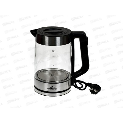 Чайник электрический DO-1263 1800Вт 1,8л стекло черный Чайник электрический DO-1263 1800Вт 1,8л стекло черный