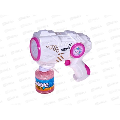 Пистолет для пускания мыльных пузырей на бат. 2806948 в коробке