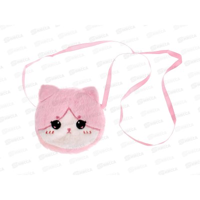 Сумочка MAZARI пушистая Cat на молнии ассорти M-9688