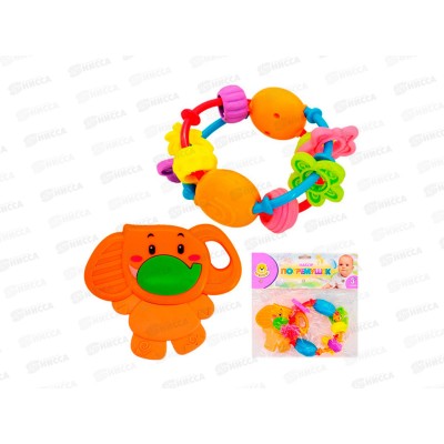 Набор погремушек Levatoys, 8395А-23YS, FCJ0744402 в пакете Набор погремушек Levatoys, 8395А-23YS, FCJ0744402 в пакете