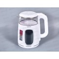 2Чайник электр. CT-0053 1,7л белый 2200Вт стекло сенсор подогрев  *12