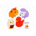 Набор резиновых игрушек для ванны Levatoys 100-CYSDK, FCJ0807793 Набор резиновых игрушек для ванны Levatoys 100-CYSDK, FCJ0807793