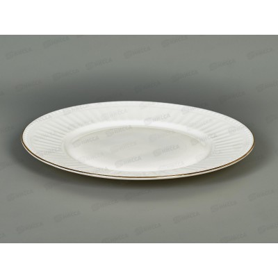 Тарелка обеденная Бьянка голд 23см RMP90X-G