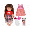 Пупс Miss Kapriz МК98007-5 с комплектом одежды, FCJ0922919 в пакете Пупс Miss Kapriz МК98007-5 с комплектом одежды, FCJ0922919 в пакете