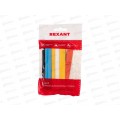 Набор термоусаживаемых трубок №16 ТУТ нг 8/4мм, 7 цветов (упак. 21 шт. по 10см) REXANT