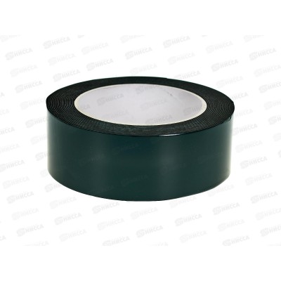 Двухсторонний скотч, вспененная ЭВА-основа, черный, 40мм, ролик 5м REXANT