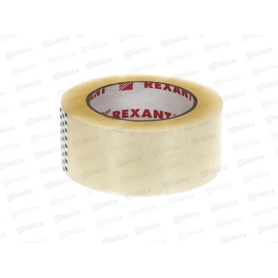 Скотч упаковочный 48мм*150м  50мкм прозрачный REXANT 09-4204 *6/36