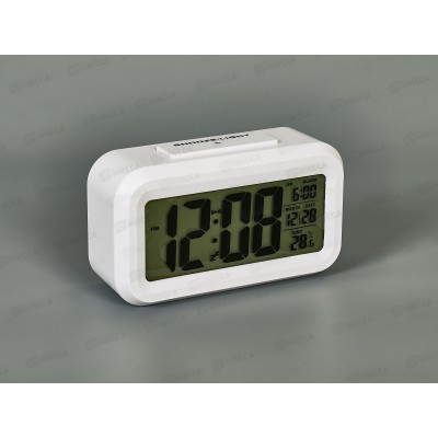 Часы-будильник СИГНАЛ EC-137W термометр, подсветка дисплея, 3*AAA Часы-будильник СИГНАЛ EC-137W термометр, подсветка дисплея, 3*AAA