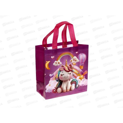 Сумка-шоппер 22*23*11 Единорог *12