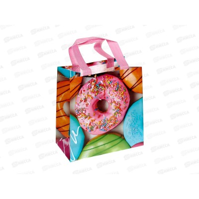 Сумка-шоппер 22*23*11 Пончик *12