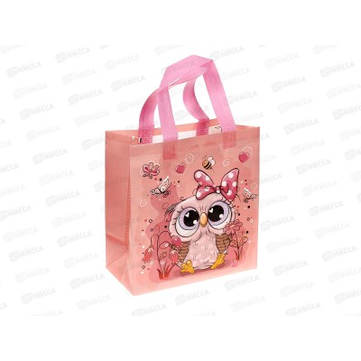 Сумка-шоппер 22*23*11 Совушки *12