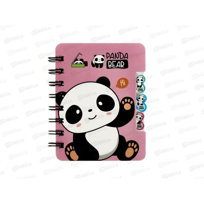 Блокнот Basir Панда, асс. МС-7336*48 Блокнот Basir Панда, асс. МС-7336*48