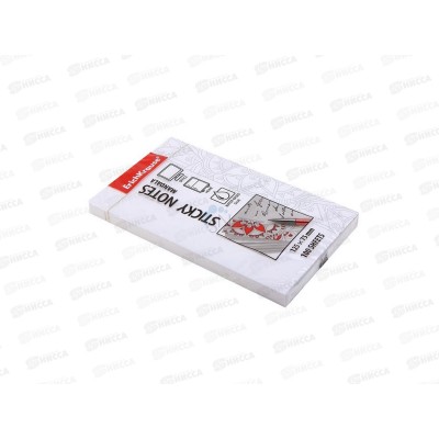 Блок липкий EK 125*75 46514  белый 100л. *10