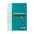 Бумага миллиметр. А3  8л Hatber голубая сетка, 02285 *40