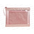 Папка на молнии ПП А5 розовая ПТ-5897