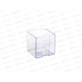 Подставка д/бум.блок  СТАММ 90*90*90мм прозр.,ПЛ41 *1 Подставка д/бум.блок  СТАММ 90*90*90мм прозр.,ПЛ41 *1