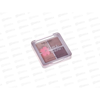 Monic Beauty Тени для век 4цвета G&G A.D.Color тон 02 Milky Way