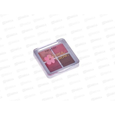 Monic Beauty Тени для век 4цвета G&G A.D.Color тон 06 Vintage Rose