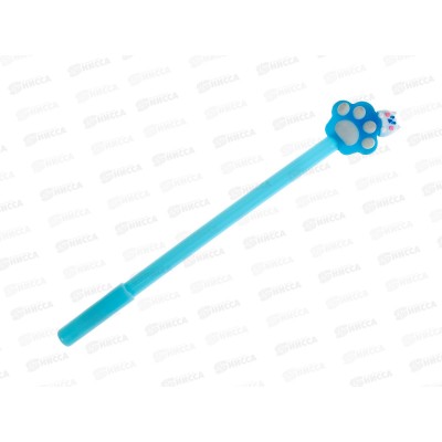 Ручка шарик. синяя Лапка, котик *12 Р-С21 Ручка шарик. синяя Лапка, котик *12 Р-С21