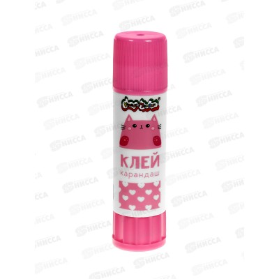Клей карандаш Каляка-Маляка Зверята  ККЗКМ15 15г,  *24