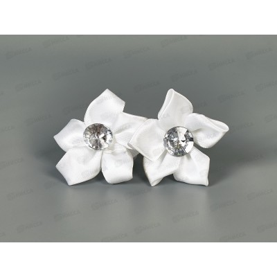 Бантик с резинкой шелк крупн камень №5284 (уп 2шт) Бантик с резинкой шелк крупн камень №5284 (уп 2шт)