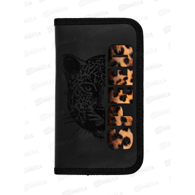 Пенал Hatber 19*11,5 Animal Print 1 отд, молн., 43029 *12