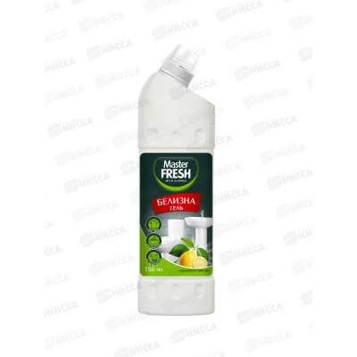 Master FRESH Белизна-гель 750мл Лимон С0008248 *20 Master FRESH Белизна-гель 750мл Лимон С0008248 *20