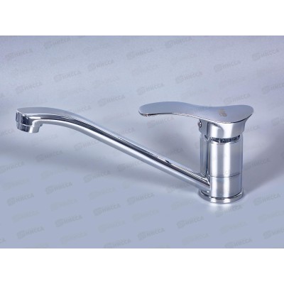 Смеситель д/кухни РОТАТО Р4201длин.гайка