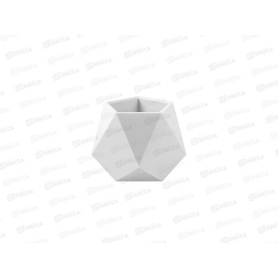 Кашпо "Абремо" 0,72л Белый КШ-1751 *18 Кашпо "Абремо" 0,72л Белый КШ-1751 *18