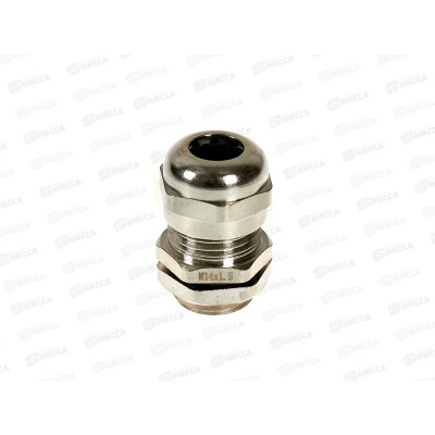 Сальник латунный M14X1,5, IP68, диаметр проводника 4,0-8,0мм