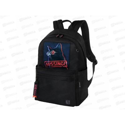 Рюкзак BRAU 271673 черный,Missing cat *20