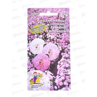 Астра Румяное солнышко (меняет цвет) Евро *10 УрД + Астра Румяное солнышко (меняет цвет) Евро *10 УрД +