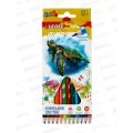 Карандаши 12цв deVente Trio трехгранные. к/у  5022912*12/240