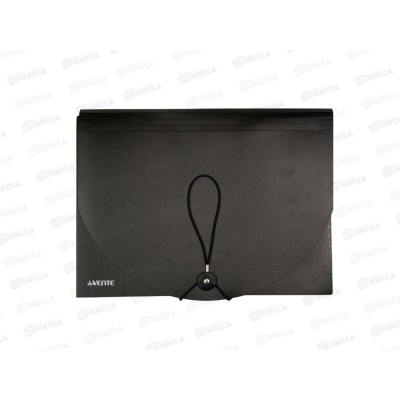 Папка-органайзер deVENTE 13отд. А4 черная с клап. 3078302 *12