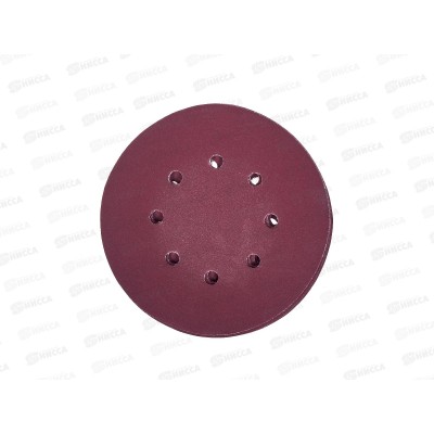 Круги абразивные перфорированные "велкро" 10шт 180мм,Р400 110-180400,8отверстий *400 Круги абразивные перфорированные "велкро" 10шт 180мм,Р400 110-180400,8отверстий *400