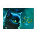 Накладка на стол deVente Black Cat 43*29см, 500мкм, с рис. 8061407 *20